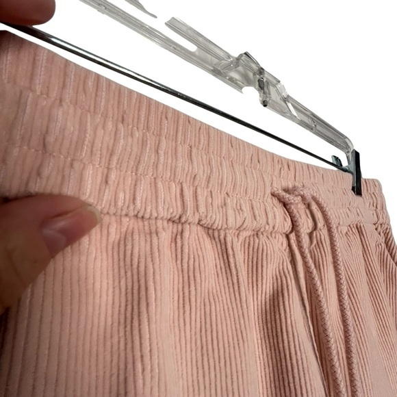 Faherty Pale Pink Corduroy Pull-On Elastic Tie Waist w/Pockets Sz M - Picture 4 of 10